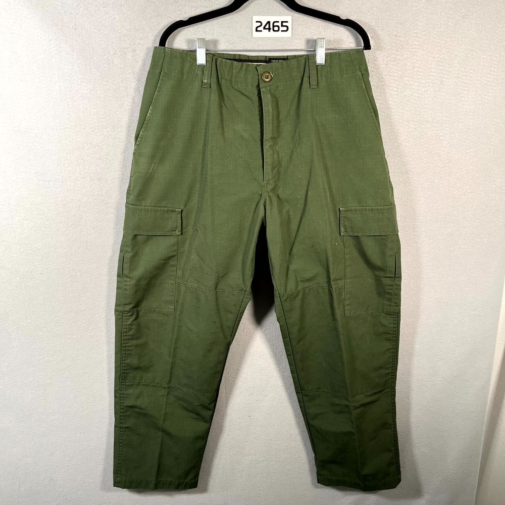 The Force Cargo Pants Mens 29 Olive Green Ripstop Tactical Belted Waist‎ Outdoor